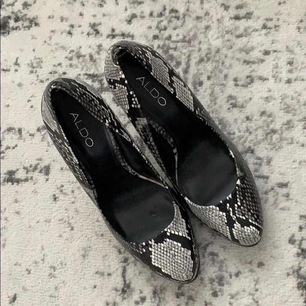 Aldo Snake Pumps
